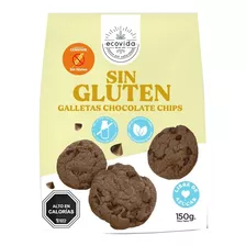 Galleta Sin Gluten Chocochips, Ecovida, Sin Azúcar, Vegana