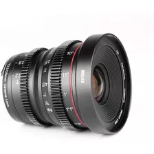 Lente Meike 25 Mm T2.2 Para Camaras Mft Para Bmpcc 4k Lu...