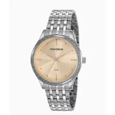 Relógio Mondaine Feminino Analógico Prata Original Barato 