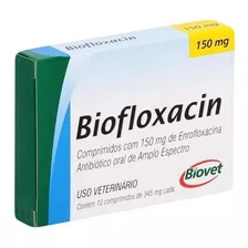 Biofloxacin 150mg C/10 Comp. Biovet