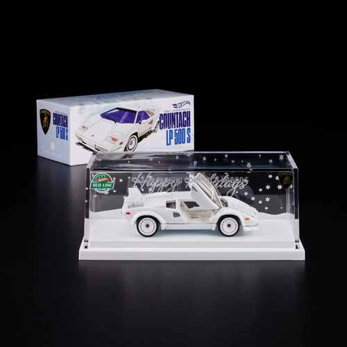 Hot Wheels Rlc Exclusive 1982 Lamborghini Countach Lp 500 S Branco