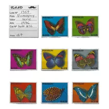 Lote1357 Paraguay Serie Año 1976 Mariposas Nuevas