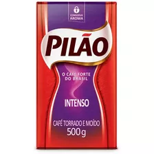 Café Brasileño Pilao Molido Intenso Pack 2x 500 G 