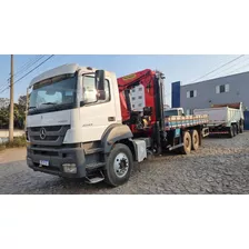  Axor 3344 6x4 Ano 2016 Munck Palfinger 45.000 Traçado 