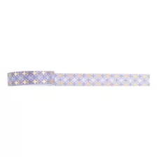 Fita Adesiva Washi Tape Love Roxo Com Símbolo De + Molin