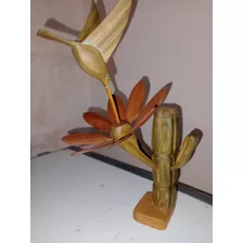  Cactus Picaflor Artesanal Palo Santo 