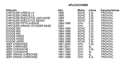 Buje Caja Transferencia Frontal Dodge Daytona 1987 2.2l Foto 4