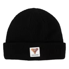 Beanie Negro Fallen Insignia Gorro Lana Original Importado!