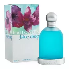 Perfume Blue Drop De Halloween Mujer 100 Ml Eau De Toilette Nuevo Original