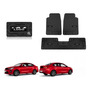 Kit Tapetes 3pz Logo Kia Rio Sedan 2015 2016 2017