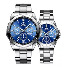 Chenxi Reloj Para Hombres Mujeres Pareja Regalo 2 Piezas