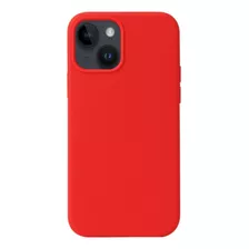 Funda Case Para iPhone 13 Mini Soft Feeling Antishock Rojo