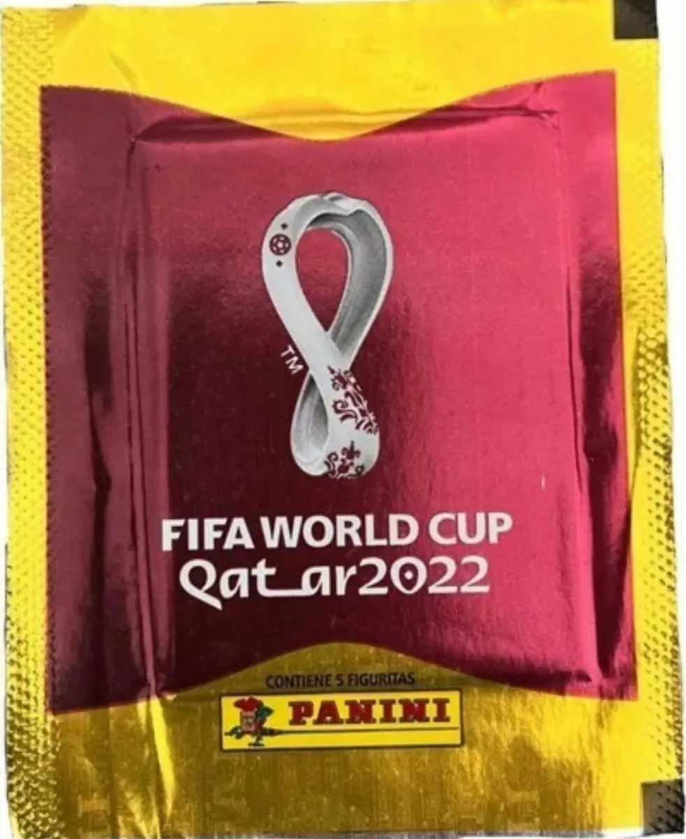Figuritas Mundial Qatar 2022 Fútbol 5 Paquetes (25 Figus) !!