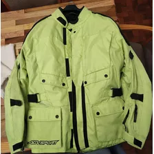 Campera Moto 4 Estaciones Agvsports Impermeable. Poco Uso