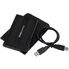 Hd Externo Portátil 750gb Usb 3.0 Portátil Case Slim Bolso Cor Preto