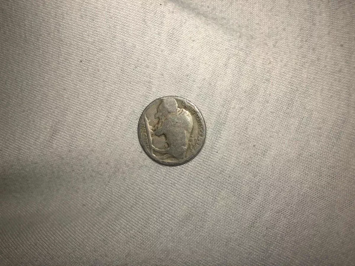 Estados Unidos 5 Centavos Nickel De Búfalo De 1918