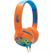 Fone De Ouvido Infantil Headphone Oex Kids Boo Laranja Hp301