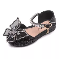 Sandalias De Fiesta Para Niña Con Perlas De Strass