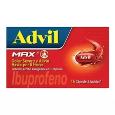 Advil Max Frasco X 16 Cap