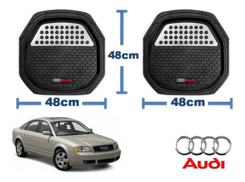 Tapetes 4 Piezas Charola 3d Logo Audi A6 R6 Rs6 1996 A 2003 Foto 3