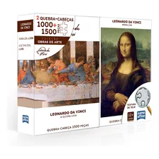 Toyster Monalisa E A Última Ceia Game Office 2500 Piezas