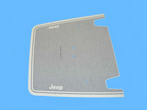 Grfico Para Cofre Logo Jeep Wrangler Jeep 13/15 Foto 2