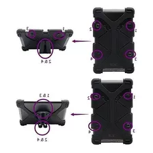 Funda Negra Universal Protectora Para Tablet De 9 A 12 In