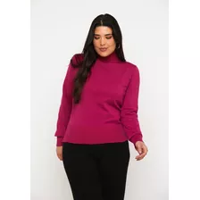 Blusa Feminina Trico Moda Inverno