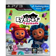 Jogo Eyepet Friends Playstation 3 Ps3 Ps Move Mídia Física