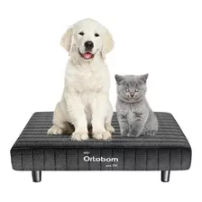 Caminha Pet Cão E Gato Confortavel 65x45cm Ortobom Em Linho