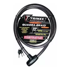 Trimax Trimaflex Candado De Cable Con Llave Integrado 6' L X