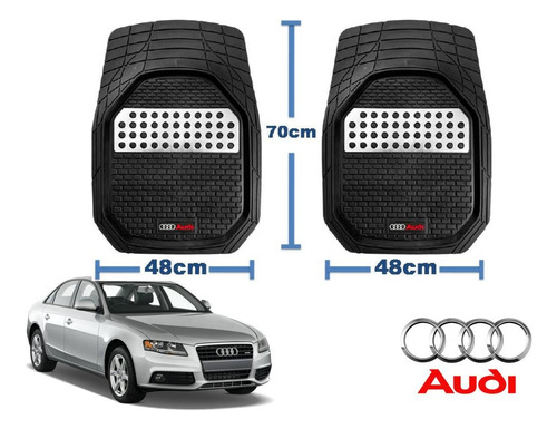 Tapetes 3d Logo Audi + Cubre Volante A4 2005 A 2011 2012 Foto 4
