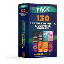 130 Cartões De Visita E Convites Digitais Interativos Canva.