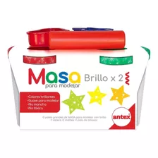 Masa X2 Potes Con Brillitos Antex