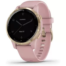 Garmin Vivoactive 4s Reloj Inteligente Con Gps Small Color De La Caja Gris Color Del Bisel Dorado