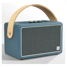 Konex Altavoz Bluetooth Vintage Portátil De Cuero De 40 W