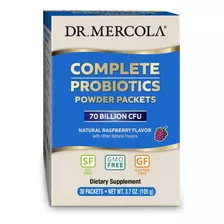 Dr. Mercola Paquetes Completos De Probióticos En Polvo, 30.
