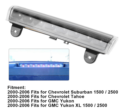 Tercera Luz De Freno Led 15170955 Aptas Para Chevrolet Foto 8