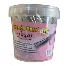 Kit 6 Potes De Pinças Nvc C/ 360 Unidades Cruz De Ouro 