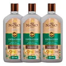 Shampoo Tio Nacho Fortalecimento Capilar 415ml - Kit C/3un