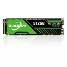 Disco Sólido Ssd M.2 Walram Original Nvme 512 Gb Pcie Gen3x4