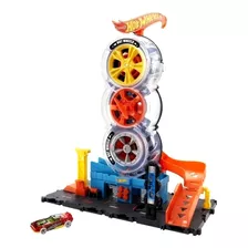 Pista Hot Wheels Super Loja De Pneus Mattel Hdp02