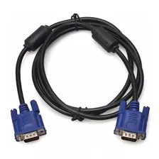 Cable Vga Macho De 5 Metros 2 Filtros Pc Proyector Monitor