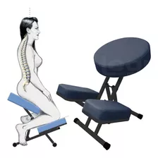 Cadeira Ergonômica De Joelho Postural - Kneeling Chair Black