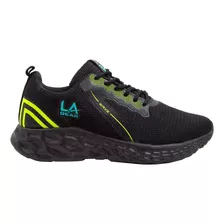 Zapatillas Deportivas Negras La Gear Hombre Griffith