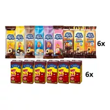 Kit 6 Bolinho Ana Maria Sabores 35g + 6 Choco Líder 200ml 