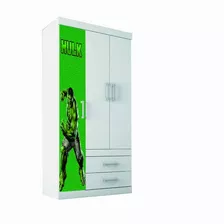 Guarda Roupa Star Com 3 Portas Hulk-2