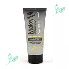 Gel Esfoliante Carvão Ativado E Argila Negra Alquimia 100ml