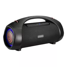 Caixa De Som Preto Boombox Bluetooth Gradiente Portatil