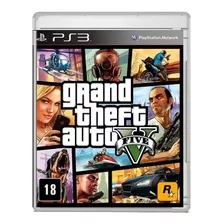 Jogo Grand Theft Auto 5 Gta5 Gtav Ps3 Midia Fisica